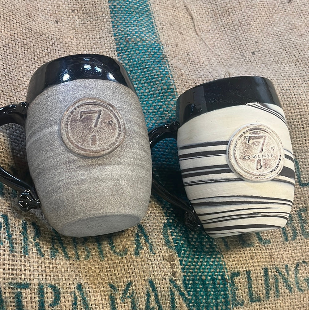 Seventh Handmade Custom Pottery Mug